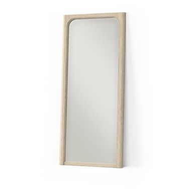 Solano 80-Inch Full Length Floor Mirror In Weathered Mango