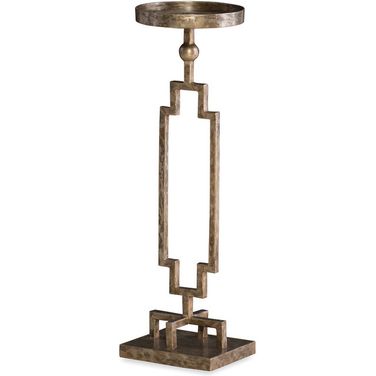 Solar Accent Table In Iron