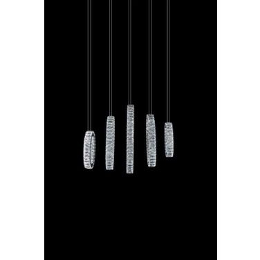 Solar Hoops Small LED Chandelier LT-CH804