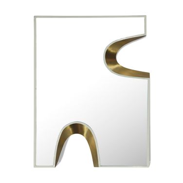 Soleil 28 x 48 Inch Mirror In Cream