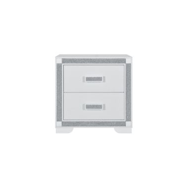 Soleil Nightstand In White