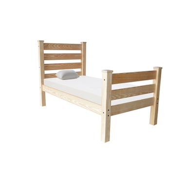 Solid Wood Twin Bed Frame In Natural