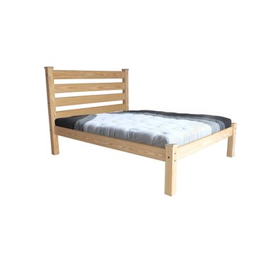 Solid Wood Twin Bed Frame In Natural