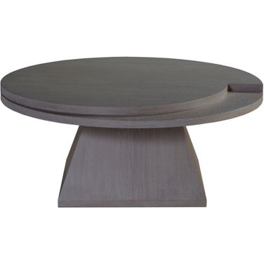 Solimar Solimar Round Cocktail Table In Gray