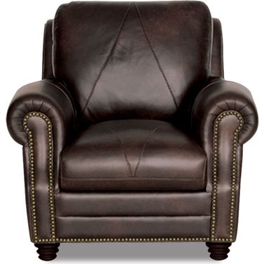 Solomon Italian Leather Chair (Choca)