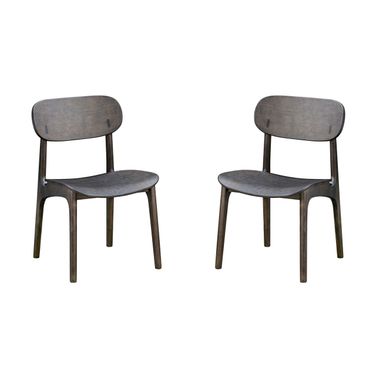 Solvang Dining Chair Set of 2 In Carbonite
