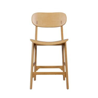 Solvang Wood Counter Stool In Natural