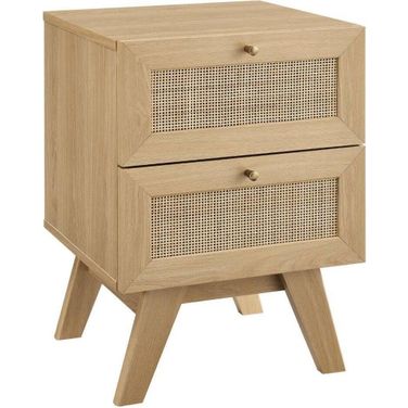 Soma 2 Drawer Nightstand In Oak