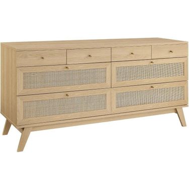 Soma 8 Drawer Dresser In Oak