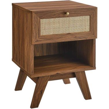 Soma 1 Drawer Nightstand In Walnut