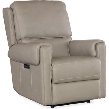 Somers Power Recliner with Power Headrest In Gray