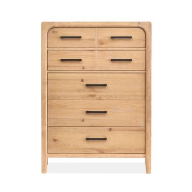 Somerset Drawer Chest In Butternut