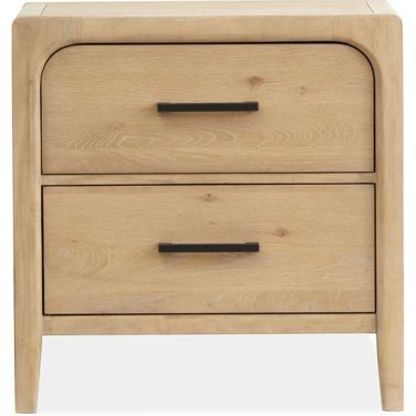Somerset Drawer Nightstand In Butternut