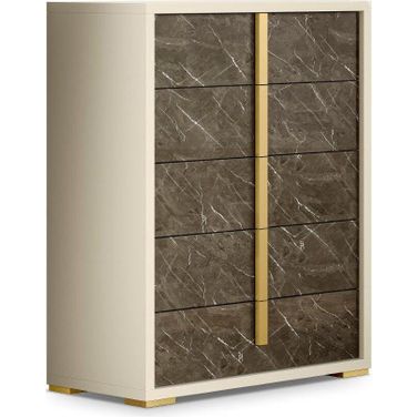 Sonia Chest In Pearl Metallic