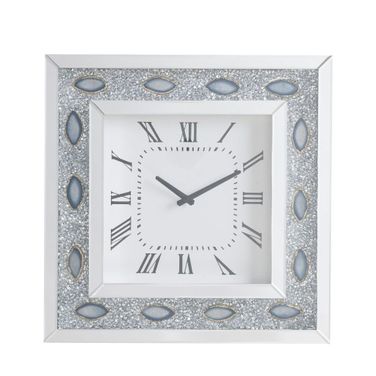 Sonia Faux Agate Wall Clock