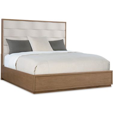Sonnet California King Upholstered Bed In Beige