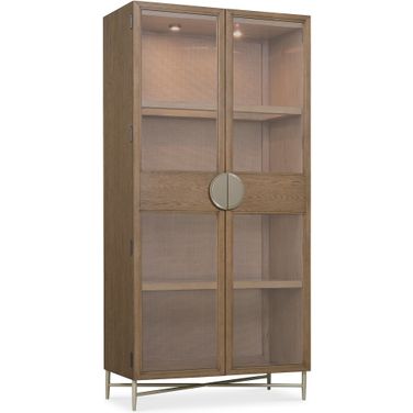 Sonnet Display Cabinet In Medium Wood