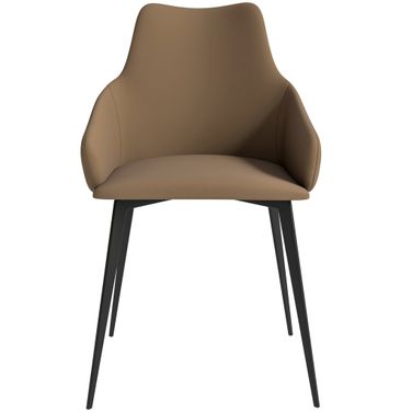 Sonnet Modern Dining Chair In Light Brown