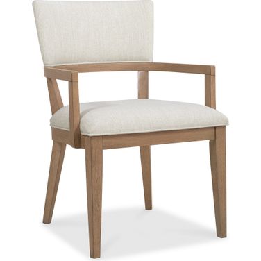 Sonnet Upholstered Dining Chair In Beige