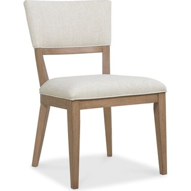 Sonnet Upholstered Side Chair In Beige