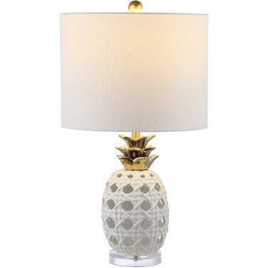 Sonny Ceramic Table Lamp in White
