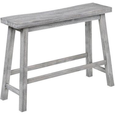 Sonoma Dining Bench In Storm Gray Wire-Brush