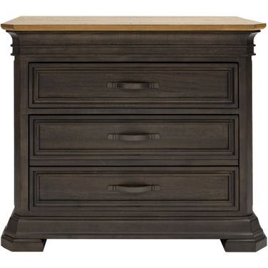 Sonoma Executive Lateral File with Locking Legal and Letter File Drawer In Dark Roast