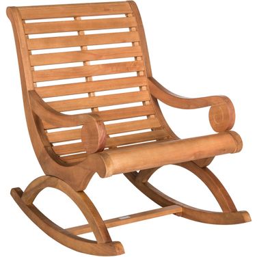 Sonora Teak Brown Rocking Chair