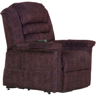 Soother Power Lift Recliner In Wine