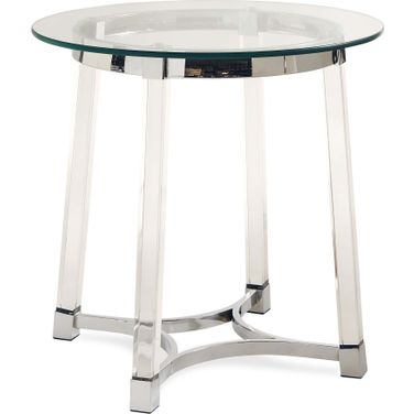 Sophia Clear End Table