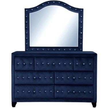 Sophia Mirror In Blue
