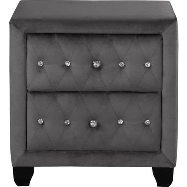 Sophia Nightstand In Grey
