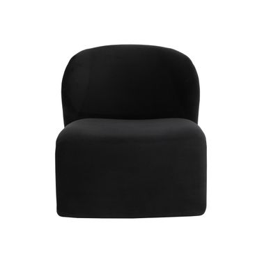 Sophiene Lounge Chair In Abbington Black