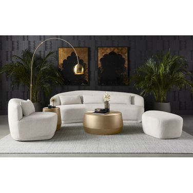 Soraya Dove Cream Living Room Set
