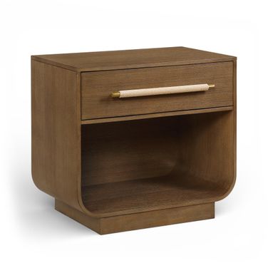 Sorell Solid Wood Night Stand In Brown