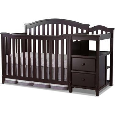 Sorelle Berkley Crib And Changer In Espresso