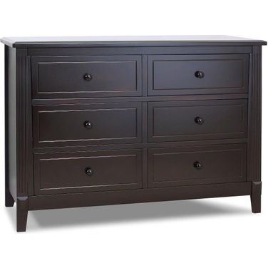 Sorelle Berkley Double Dresser In Espresso