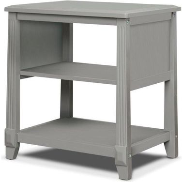 Sorelle Berkley Nightstand In Weathered Gray