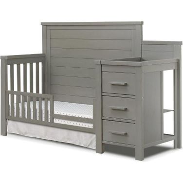 Weathered gray crib cheap