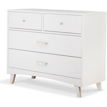 Sorelle Soho 4 Drawer Dresser In White