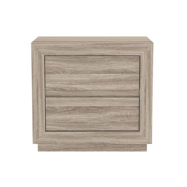 Soren 26 Inch 2-Drawer Nightstand In Natural Oak