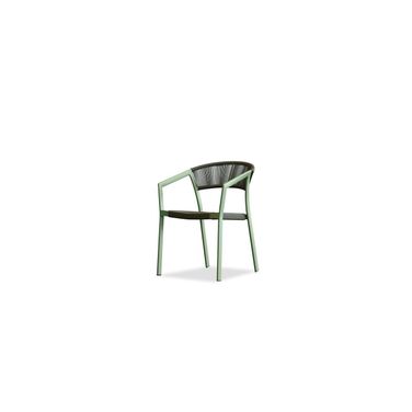 Soria Dining Armchair Set of 4 In Olive Green