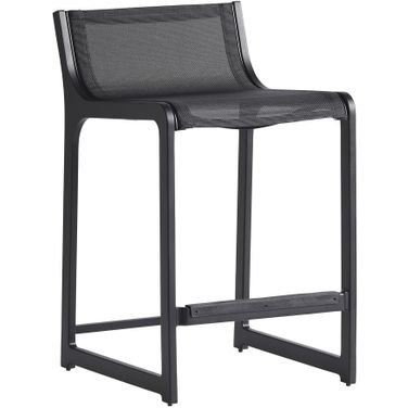 South Beach Counter Stool In Obsidian