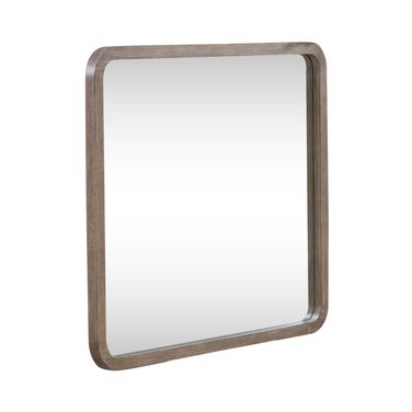 South Bend Landscape Mirror In Brown