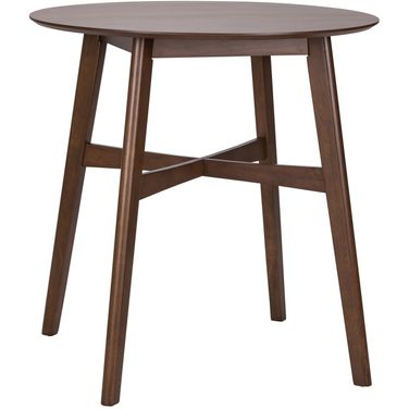 Space Savers Satin Walnut Counter Height Dining Table