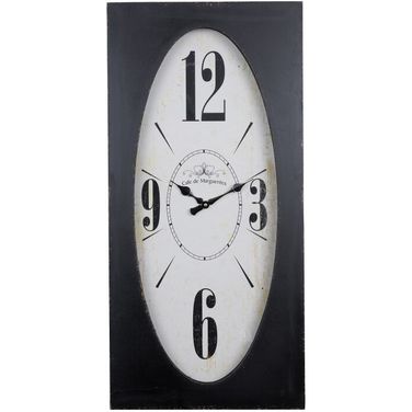 Speakeasy Spokes Wall Clock In Black