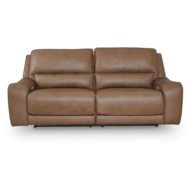 Spear Hill 2-Piece Reclining Loveseat In Caramel