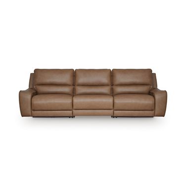 Spear Hill 3-Piece Power Reclining Sectional In Caramel