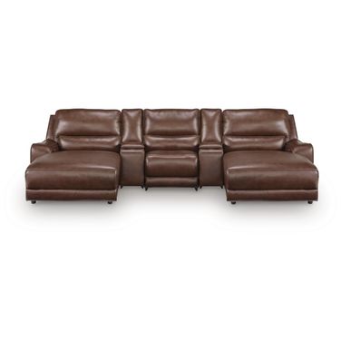 Spear Hill 5-Piece Power Reclining Sectional with Chaise In Canyon