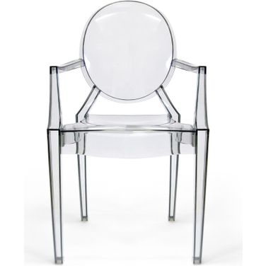 Specter Arm Chairs Set of 2 In Clear